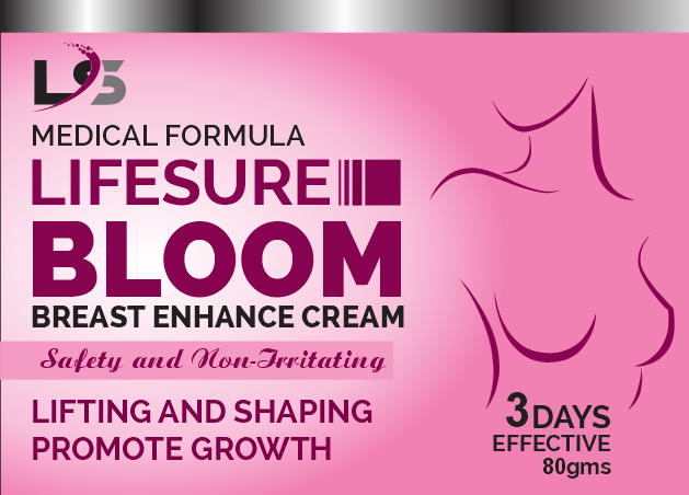 Lifesure Bloom – Natural Breast Enhancement & Firming Cream (80g)