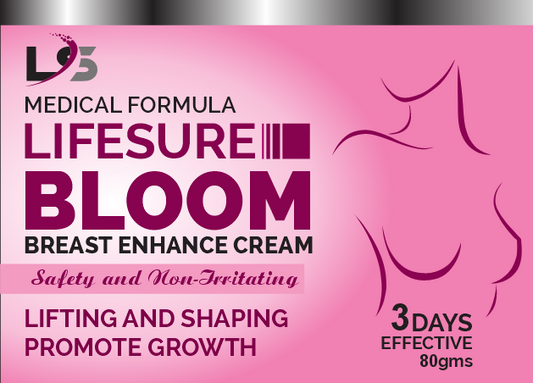 Lifesure Bloom – Natural Breast Enhancement & Firming Cream (80g)